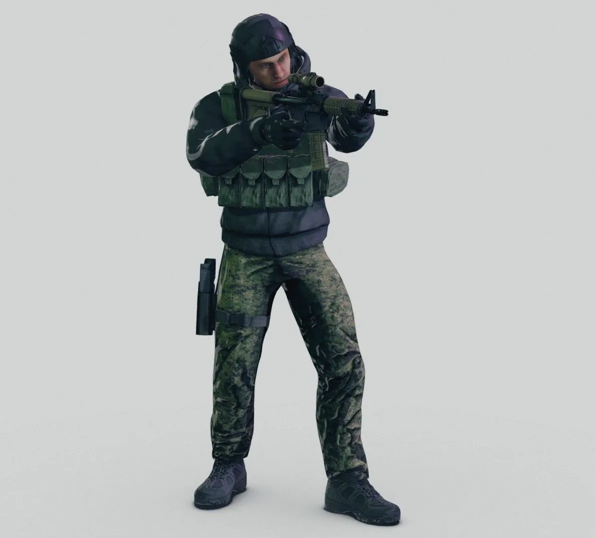 PBR Game 3D Models - Sof Operator