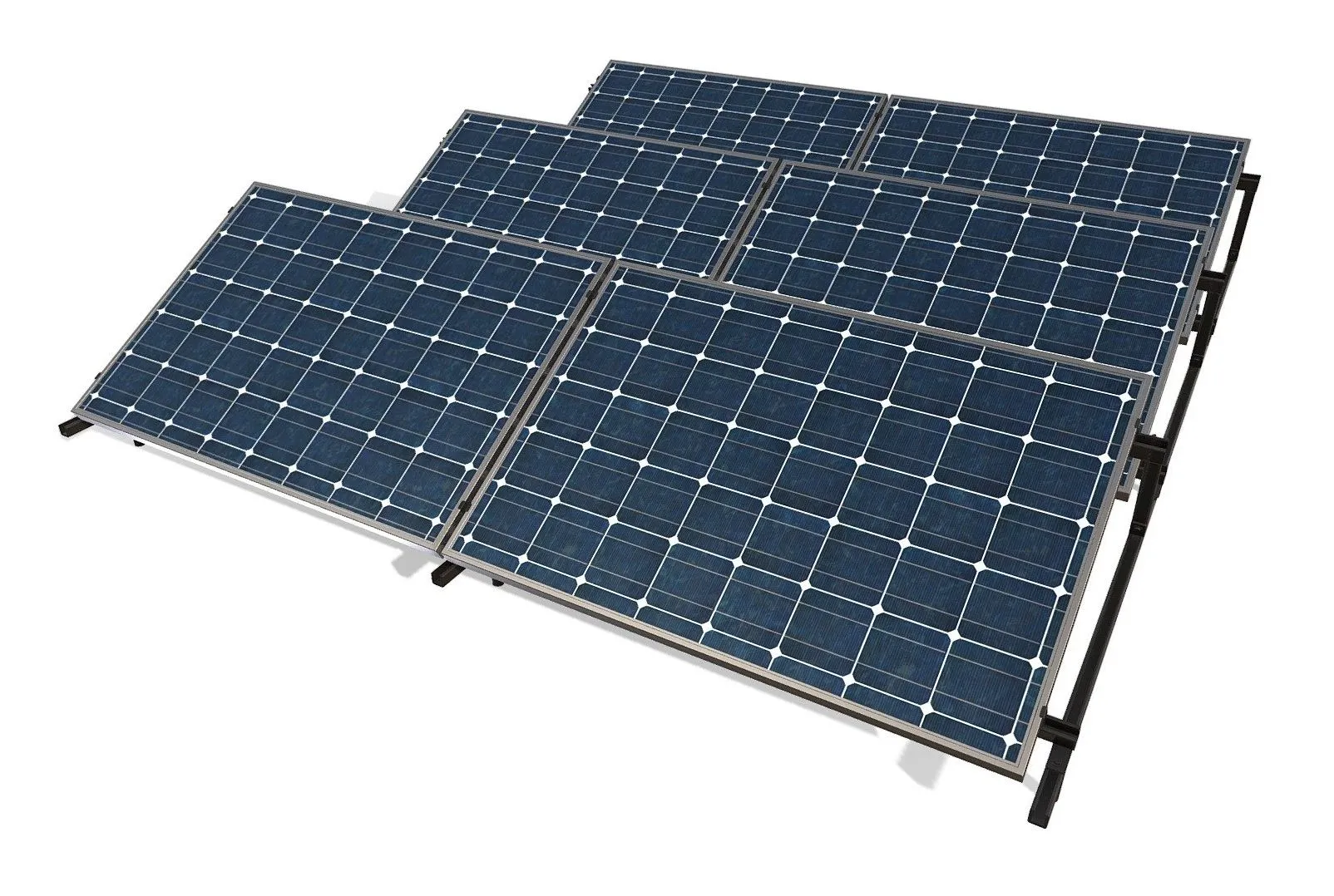 PBR Game 3D Models - Solar Cells