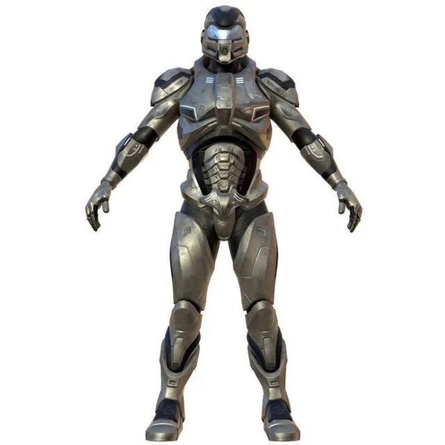 PBR Game 3D Models – Soldier of the future