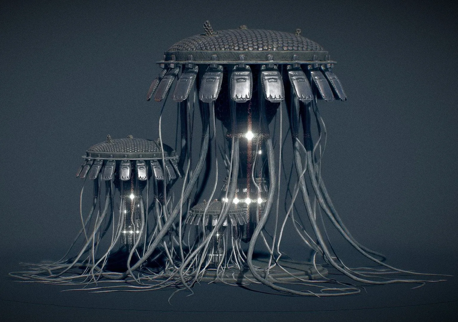 PBR Game 3D Models - Spaceship