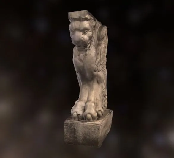 PBR Game 3D Models - Sphinx