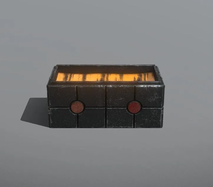 PBR Game 3D Models - Spice Crate