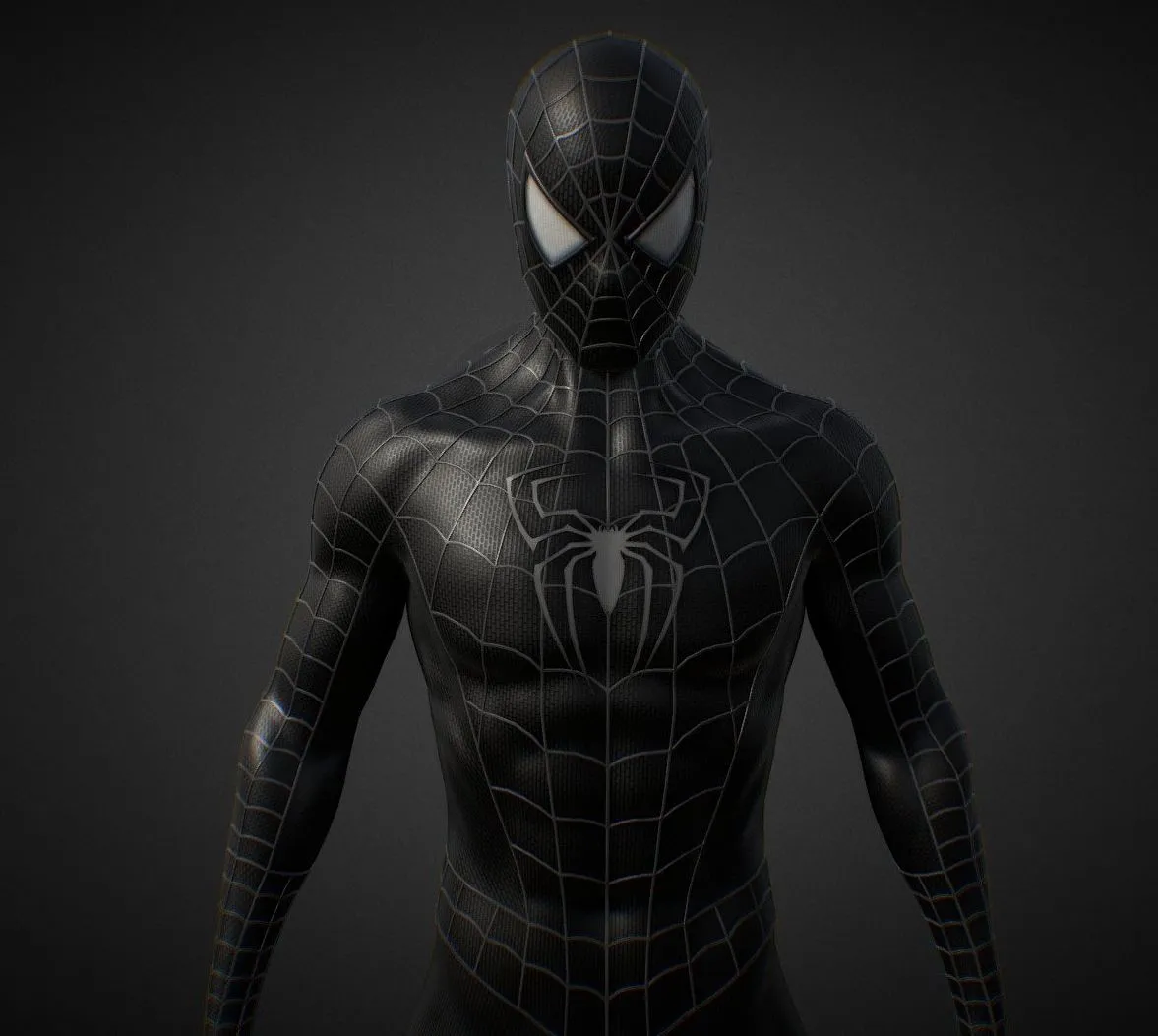 PBR Game 3D Models - Spider Man Sam Raimi Symbiote Suit