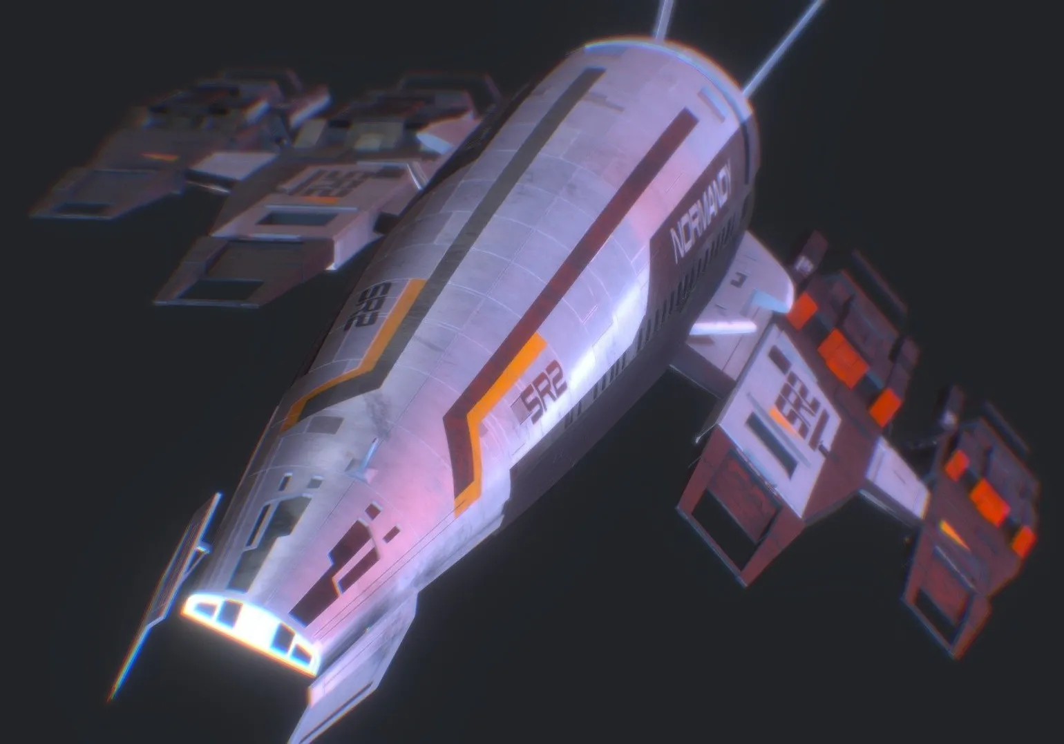 PBR Game 3D Models - Sr2 Normandy