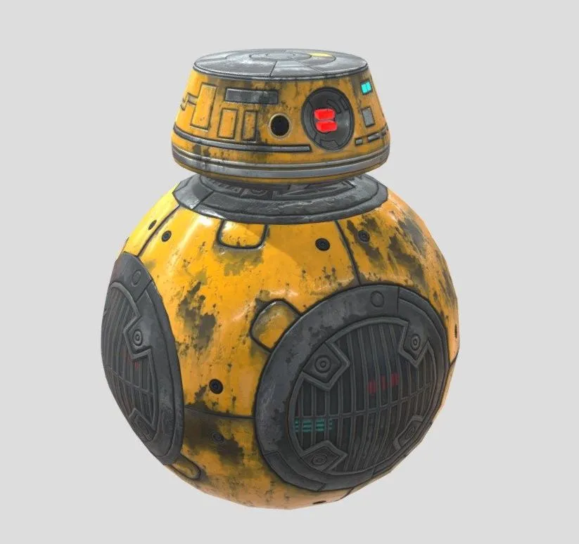 PBR Game 3D Models - Star Wars Droid