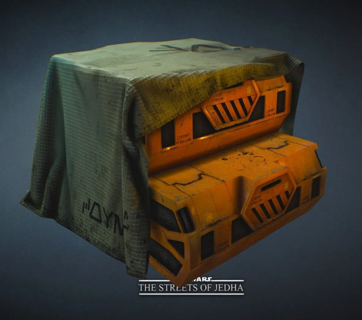 PBR Game 3D Models - Star Wars The Streets Of Jedha Kyber Stash