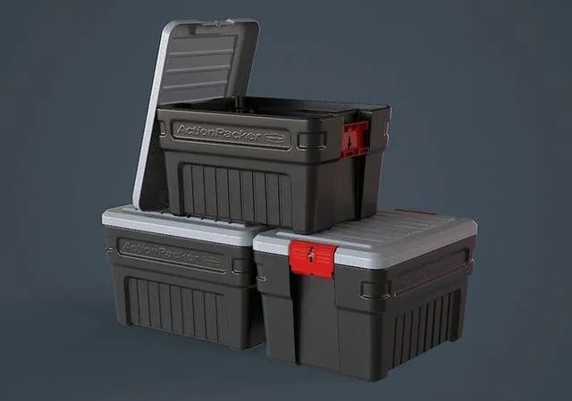 PBR Game 3D Models - Storage box