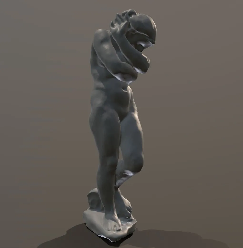 PBR Game 3D Models - Study After Rodin Eve