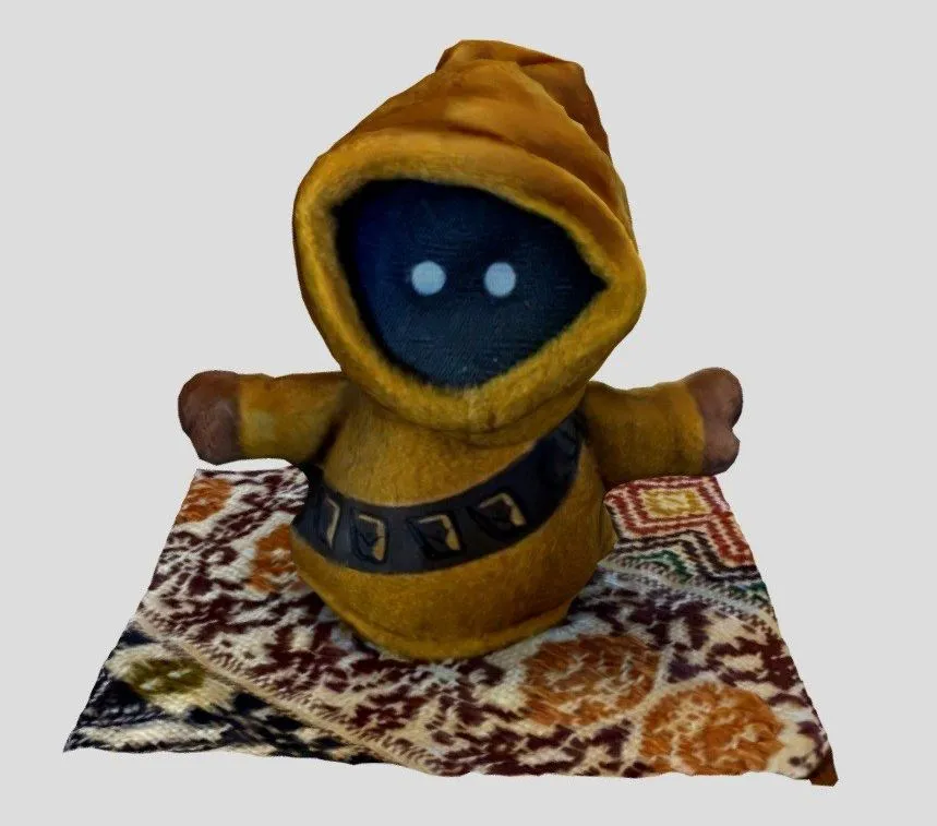 PBR Game 3D Models - Stuffed Jawa Plush