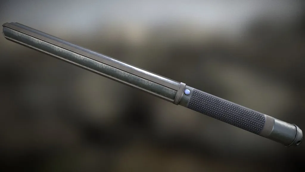 PBR Game 3D Models – Stun Baton Kotor