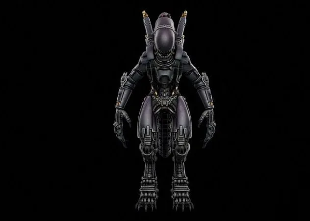 PBR Game 3D Models - Stylized XenoMech
