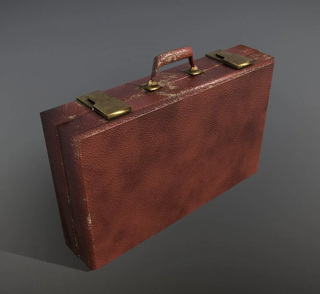 PBR Game 3D Models - Suitcase