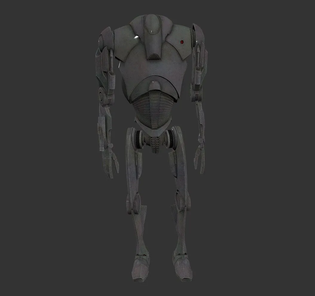 PBR Game 3D Models – Super Battle Droid