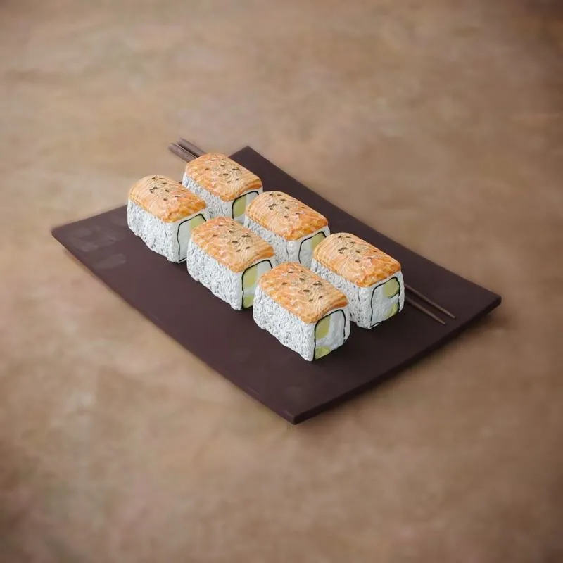 PBR Game 3D Models - Sushi California