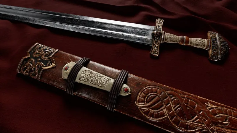 PBR Game 3D Models - Sword Of Sigurd