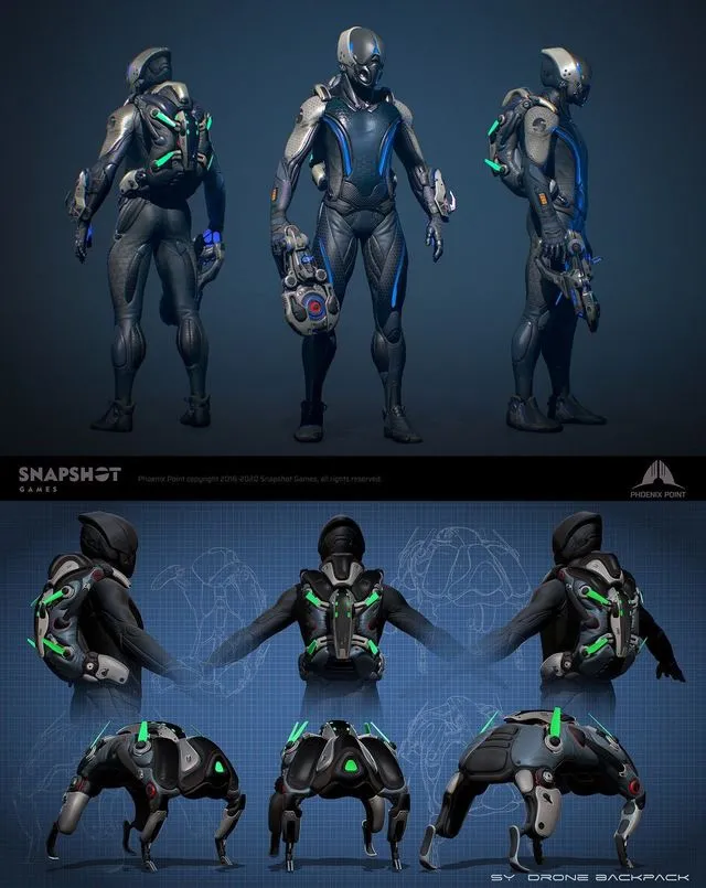PBR Game 3D Models - Synedrion Infiltrator