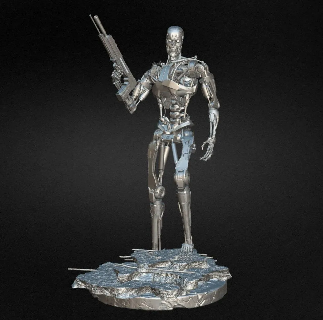 PBR Game 3D Models - Terminator Genysis
