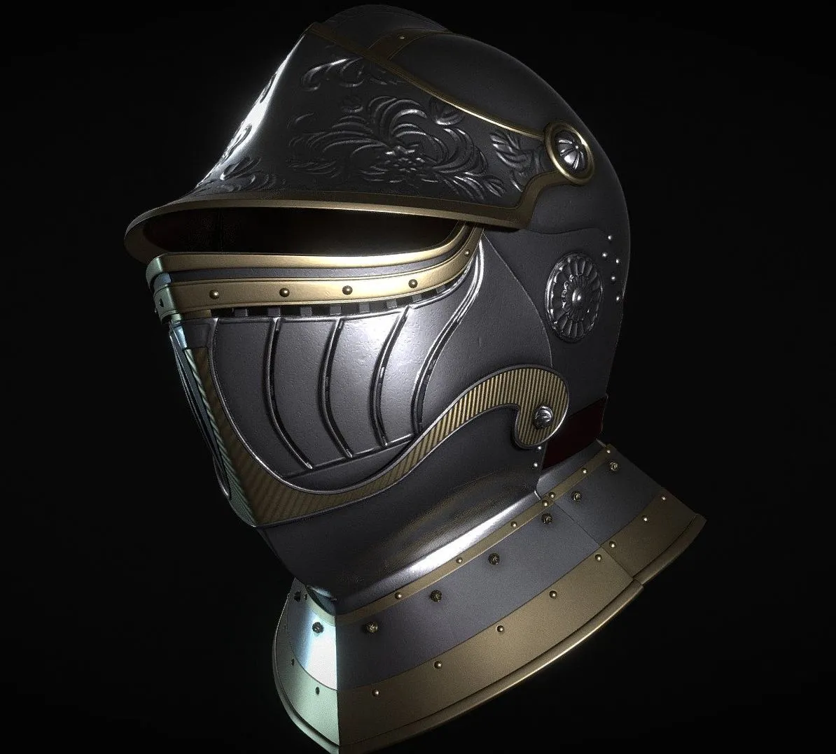 PBR Game 3D Models - Thamesguard Helmet