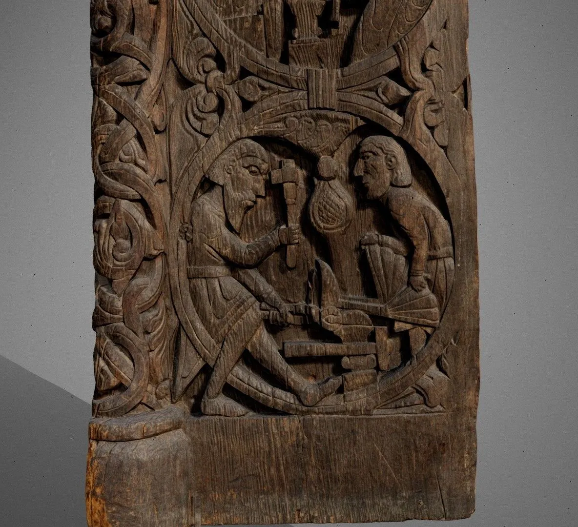 PBR Game 3D Models - The Hylestad Portal And Sigurd The Dragon Slayer