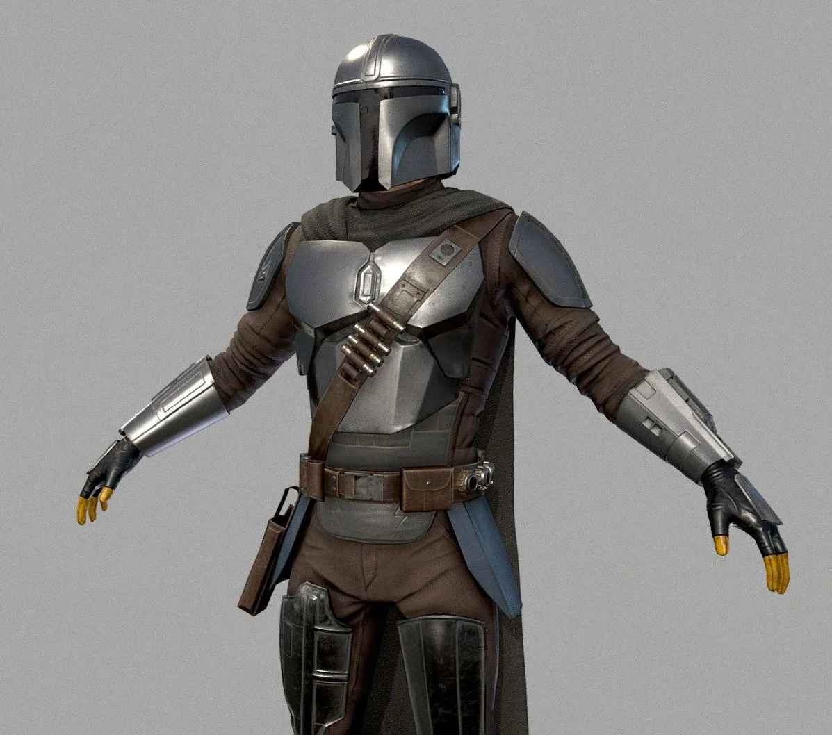 PBR Game 3D Models - The Mandalorian