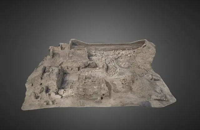 PBR Game 3D Models - The Western High Gate Of Medinet Habu