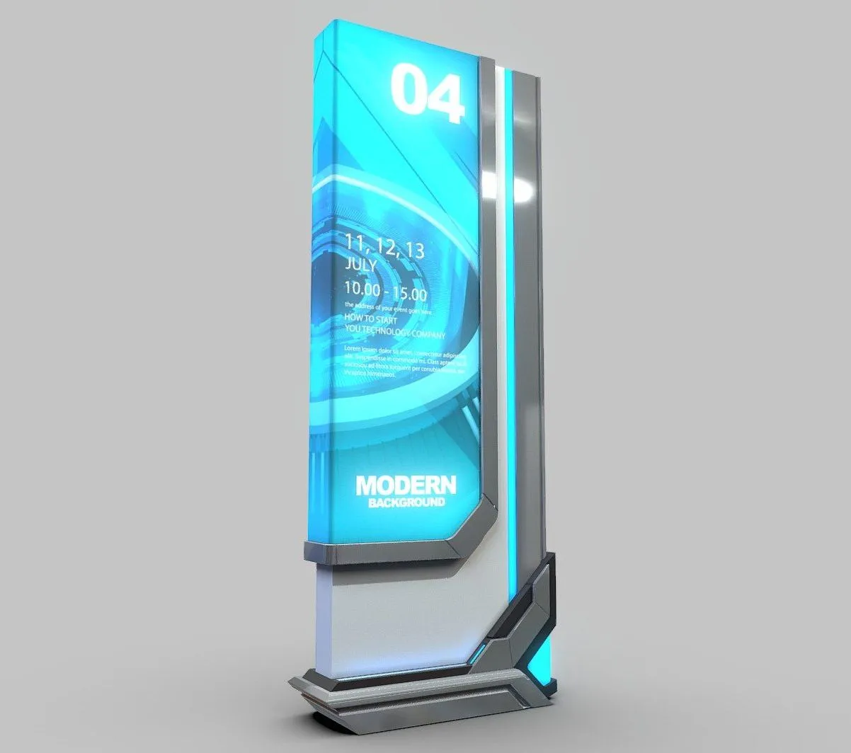 PBR Game 3D Models - Totem 04
