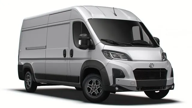 PBR Game 3D Models - Toyota ProAce Max Van L3H2 2024 bussines