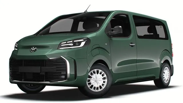 PBR Game 3D Models - Toyota ProACE Verso Electric 2024