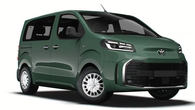 PBR Game 3D Models - Toyota ProACE Verso Electric Compact 2024