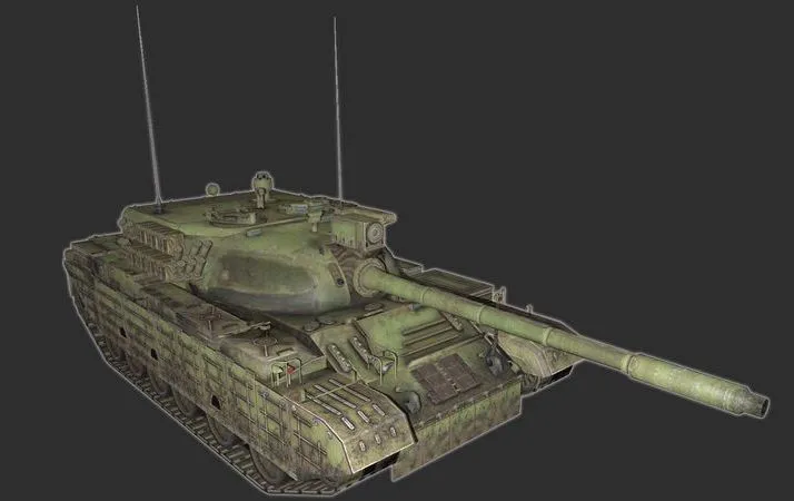 PBR Game 3D Models - TR 85 M1 Romanian main battle tank