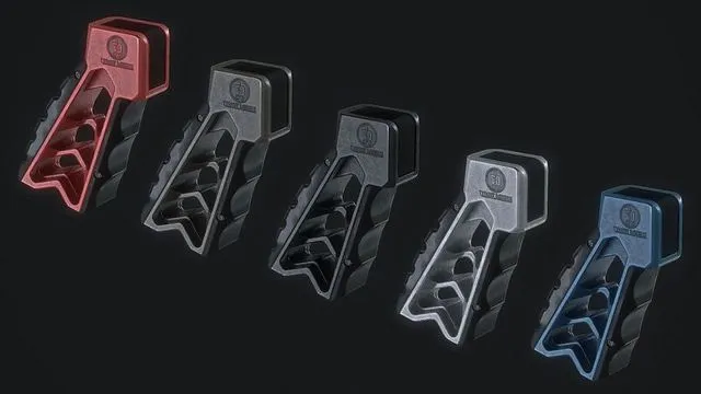 PBR Game 3D Models - Tyrant Designs MOD PistolGrip