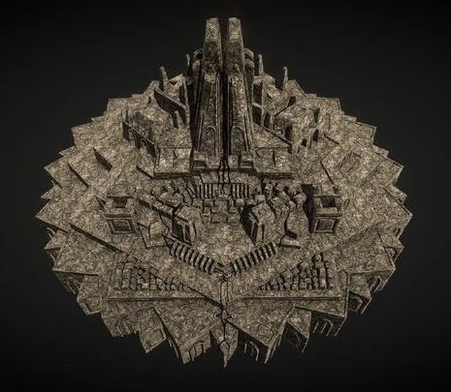 PBR Game 3D Models - Valyria, House Of The Dragon Opening Season 1