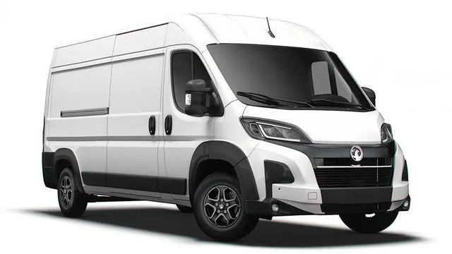 PBR Game 3D Models - Vauxhall Movano Van L3H2 2024