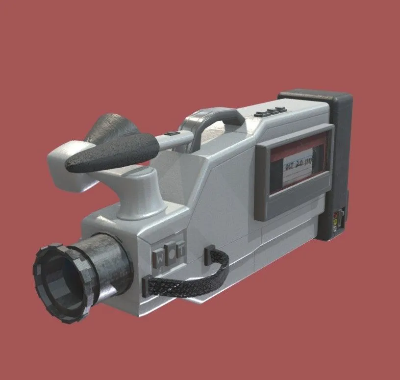 PBR Game 3D Models - Vhs Camera