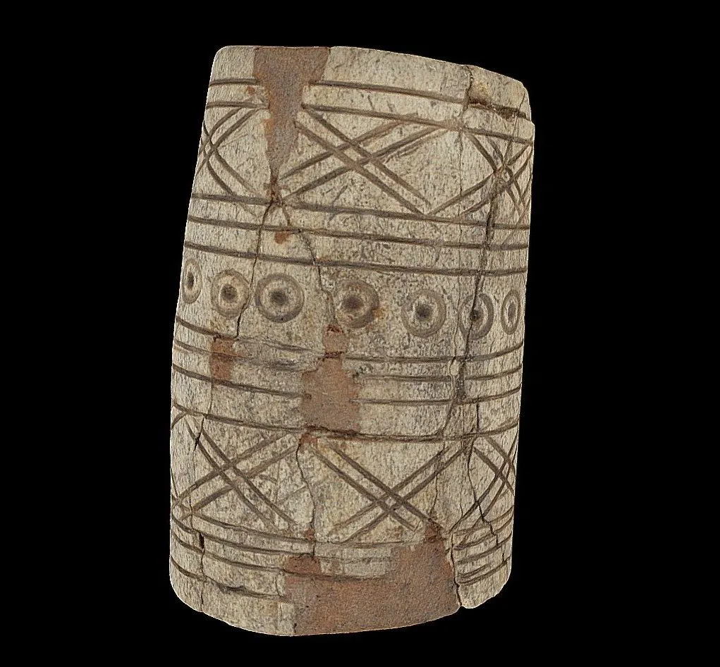 PBR Game 3D Models - Viking Bone Cylinder Broch Of Gurness Orkney