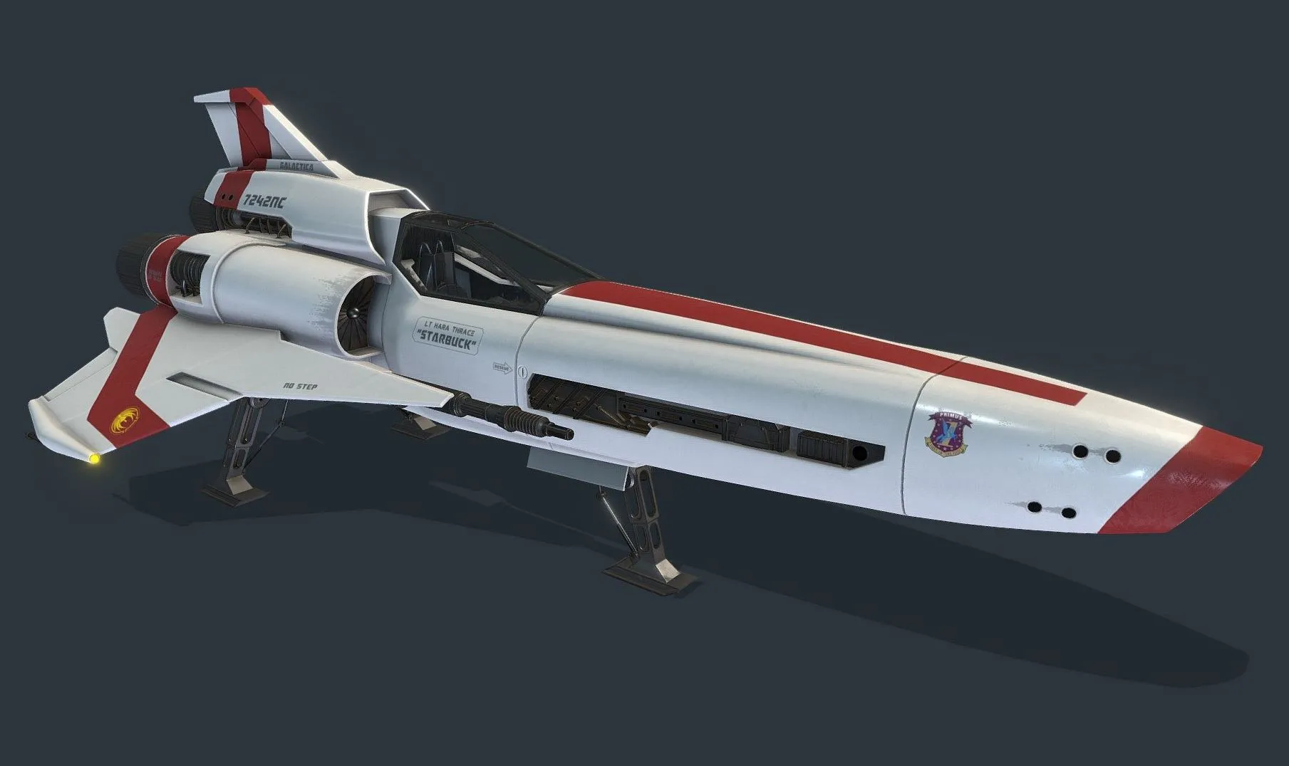 PBR Game 3D Models - Viper Mk2
