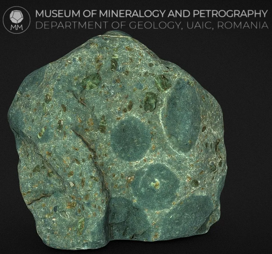 PBR Game 3D Models - Volcaniclastic Kimberlite Breccia Igneous Rock