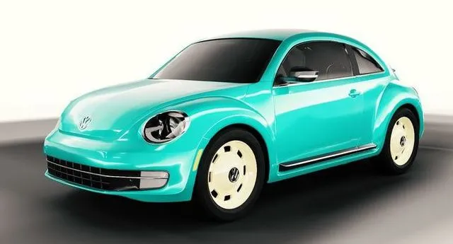 PBR Game 3D Models - Volkswagen Beetle