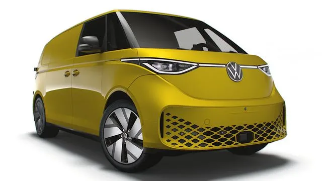 PBR Game 3D Models - VW ID Buzz Cargo LWB 2RD 2023