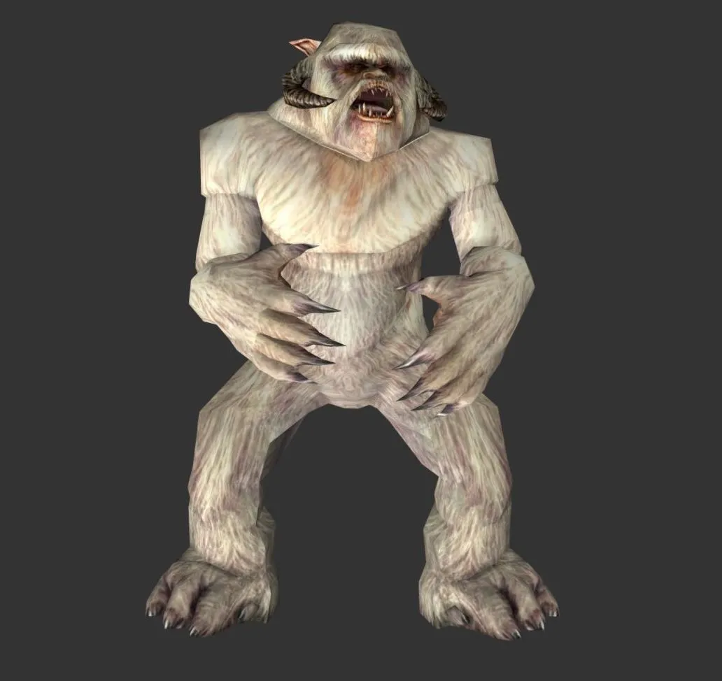 PBR Game 3D Models - Wampa