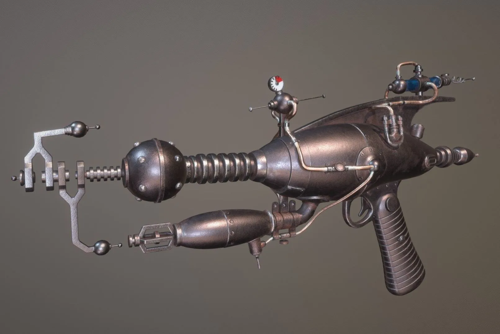 PBR Game 3D Models - Wave Disruptor Gun