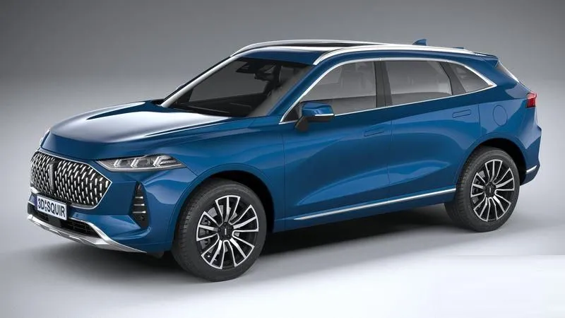 PBR Game 3D Models - Wey Mocha (Coffe) DHT PHEV 2022