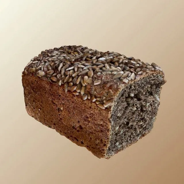PBR Game 3D Models - Wholemeal Bread