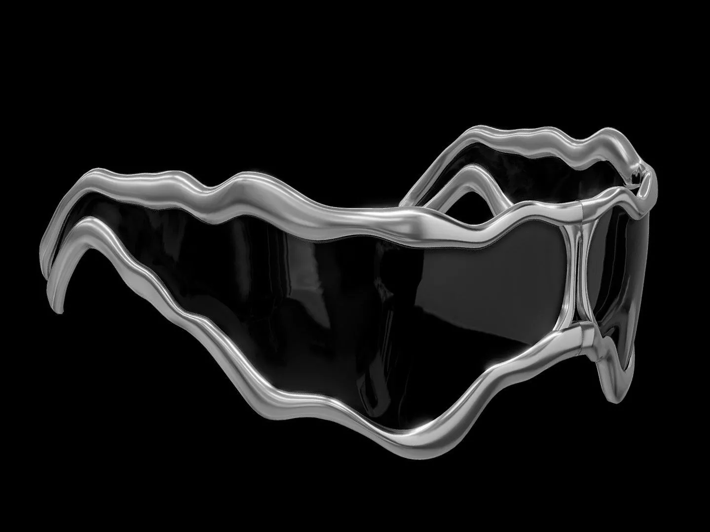 PBR Game 3D Models - Wobbly Shaped Sunglasses