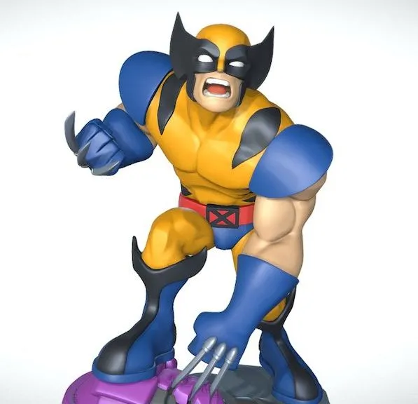 PBR Game 3D Models - Wolverine Infi90s