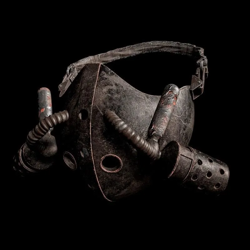 PBR Game 3D Models - Worn Mask