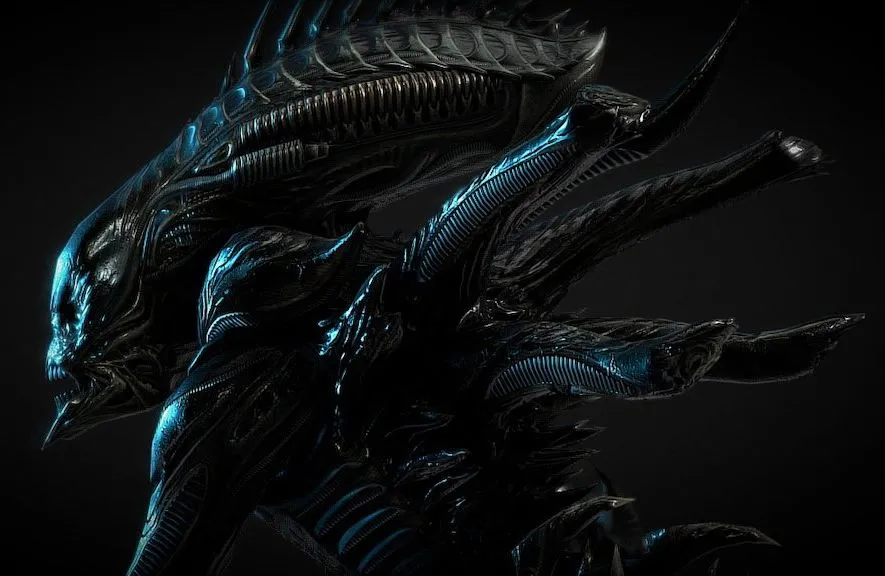 PBR Game 3D Models - Xeno Raven