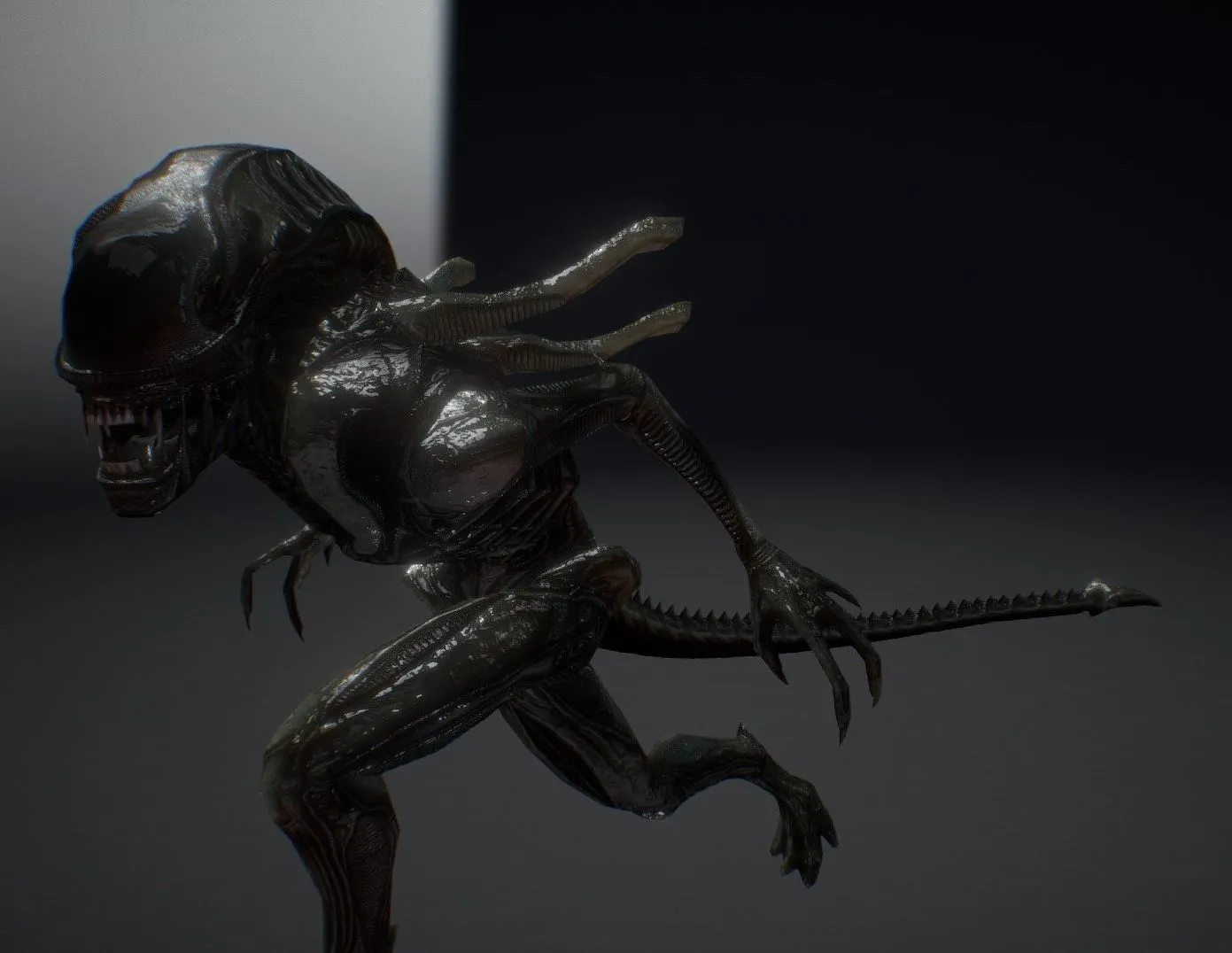 PBR Game 3D Models - Xeno Solder
