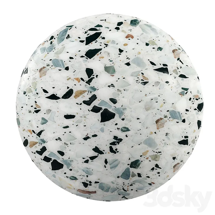 Pbr Terrazzo Veneziano 19 3D Model Free