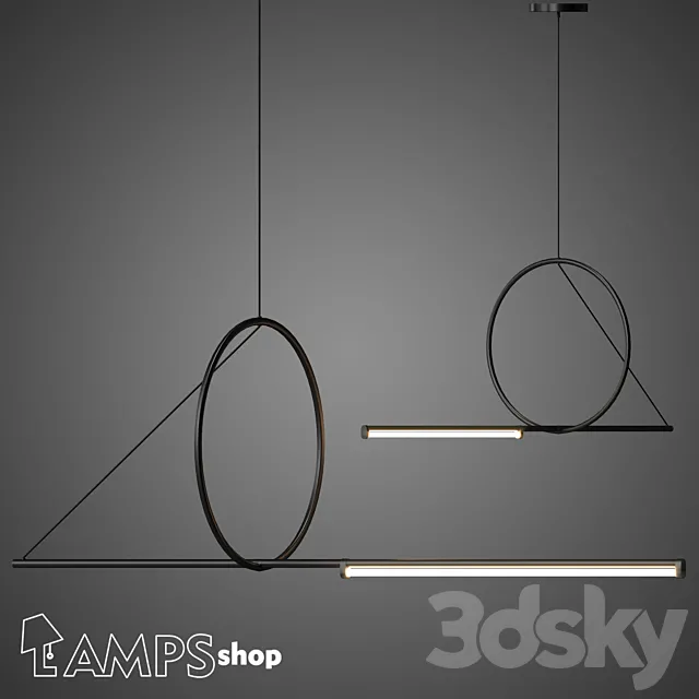 PDL2061 Chandelier art nordic Free Download